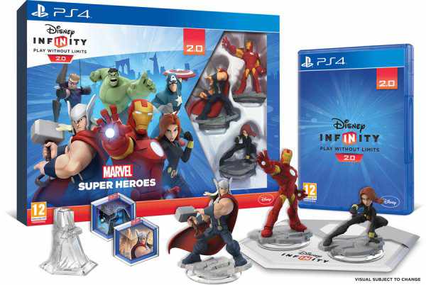 Accesorios Disney Infinity 20 Marvel Super Heroes Starter Pack Ps4 Pcexpansiones 9143